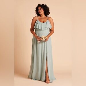 Birdy Grey, Sage, 1X, Jane Convertible Dress, hemmed